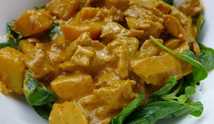 Seitan al curry