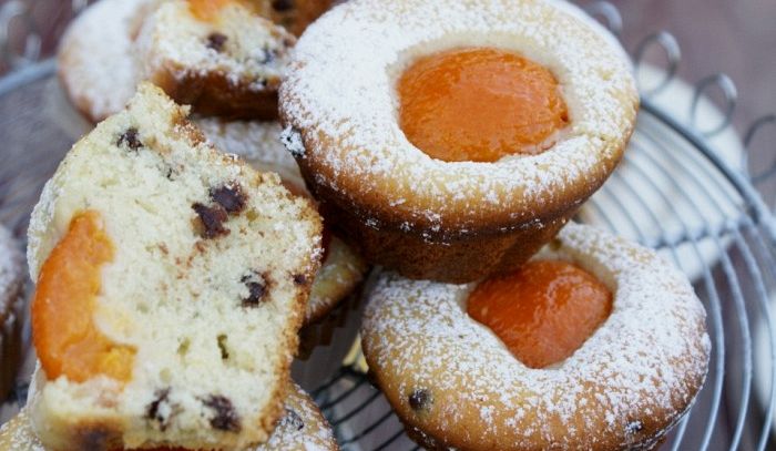 Muffin alle albicocche