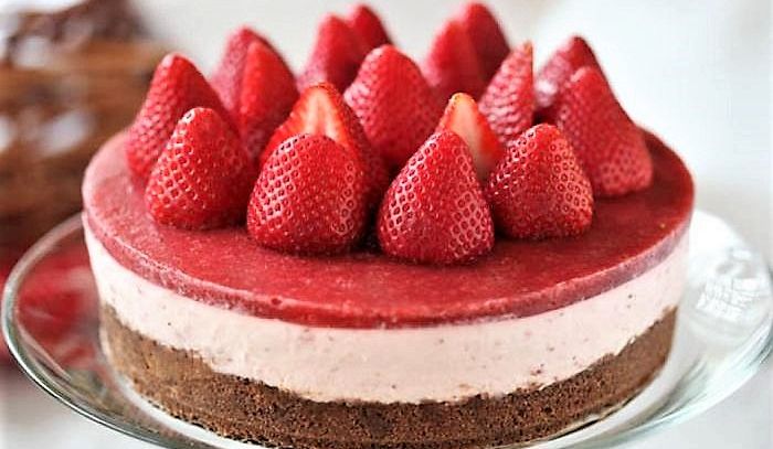 Cheesecake alle fragole