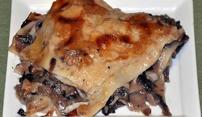 Lasagne al radicchio