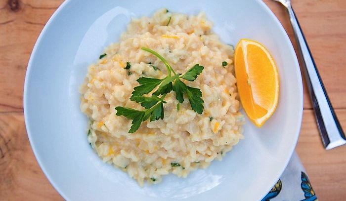 Risotto al limone