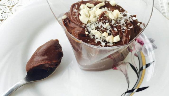 Crema di avocado al cacao