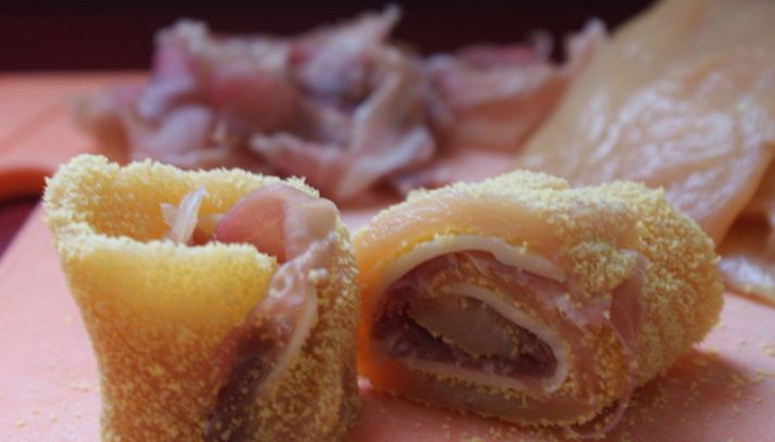 Prosciutto impanato