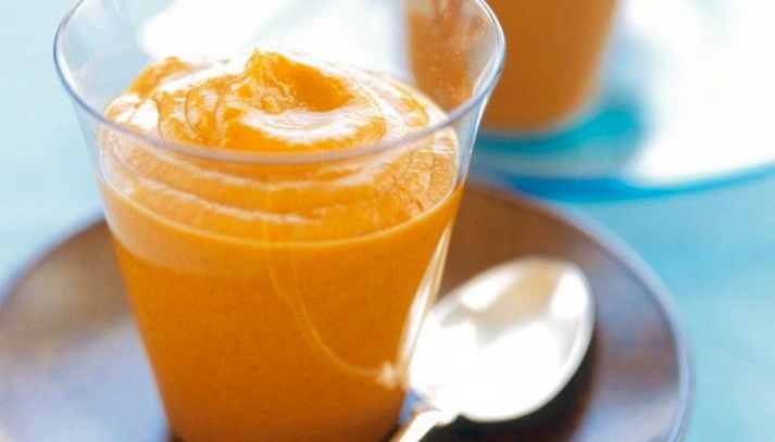 Crema di zucca all’arancia