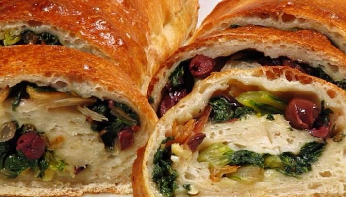 Verdure in crosta di pane