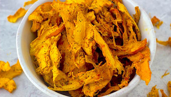 Chips di zucca