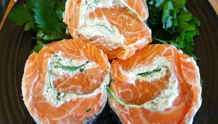 Tronchetto al salmone