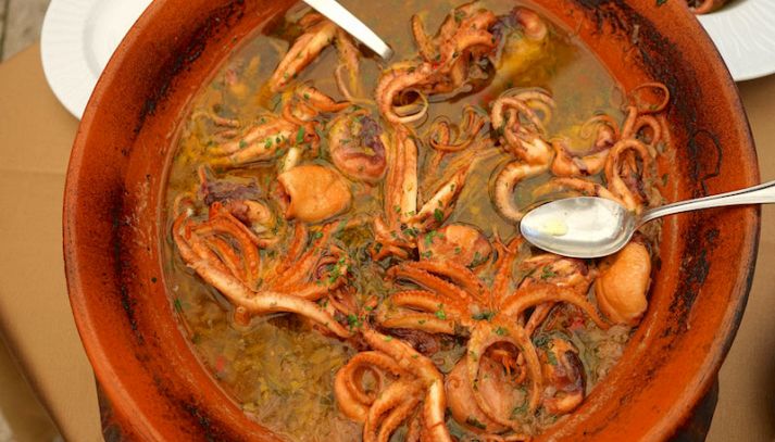 Zuppa di moscardini
