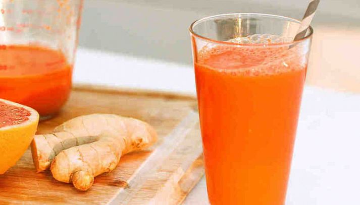 Drink al pompelmo e zenzero
