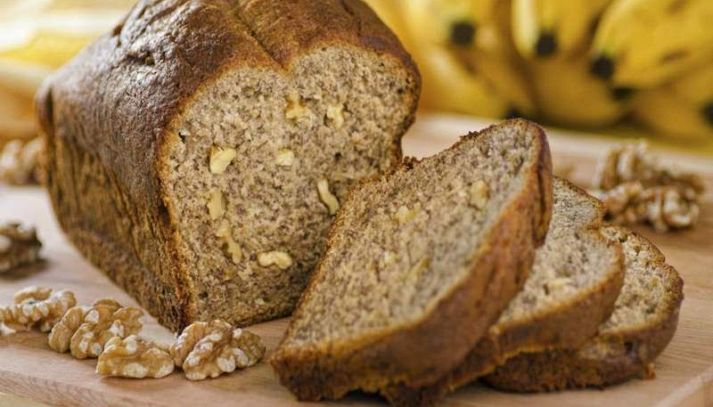Plumcake alle banane e noci