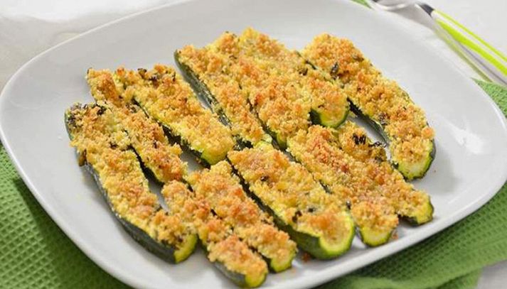 Zucchine al forno light