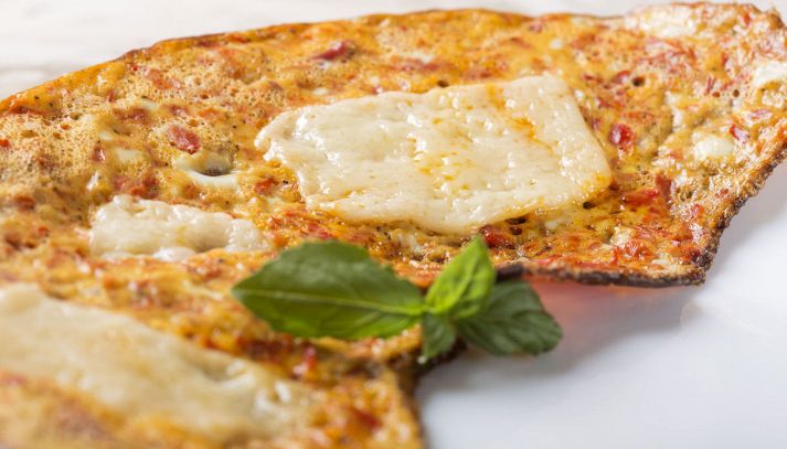 Frittata peperoni e basilico