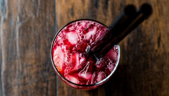 Cocktail arance e fragole