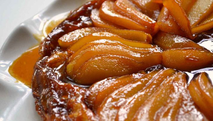 Tarte Tatin alle pesche