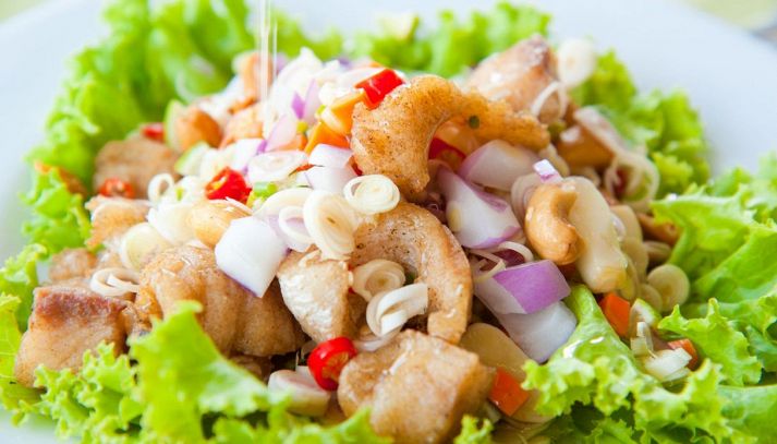 Insalata con carpa