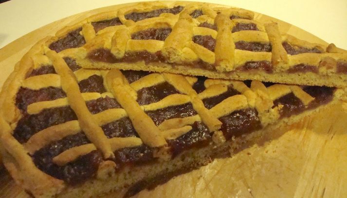 Crostata di uva spina
