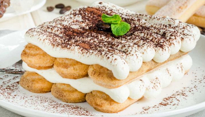 Tiramisù con la panna