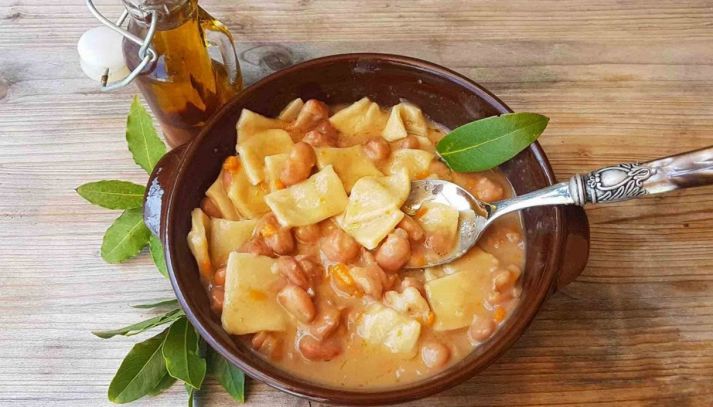 Pasta e fagioli light