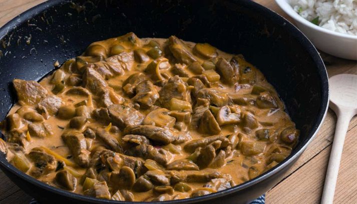 Filetti alla Stroganoff