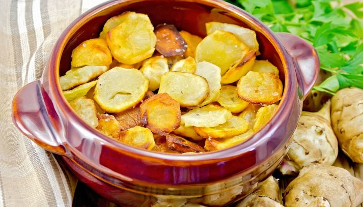 Topinambur al forno