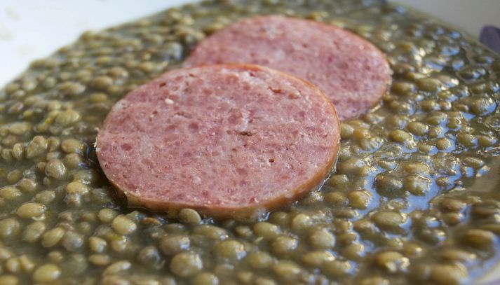 Cotechino con lenticchie