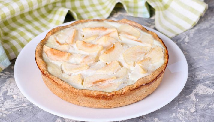 Torta di mele e ricotta