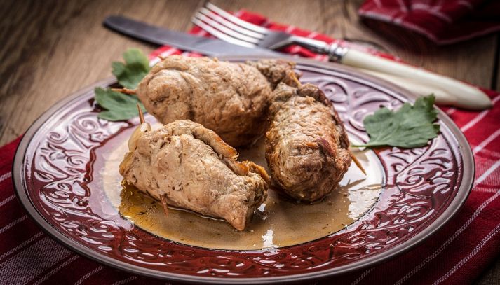 Involtini di carne
