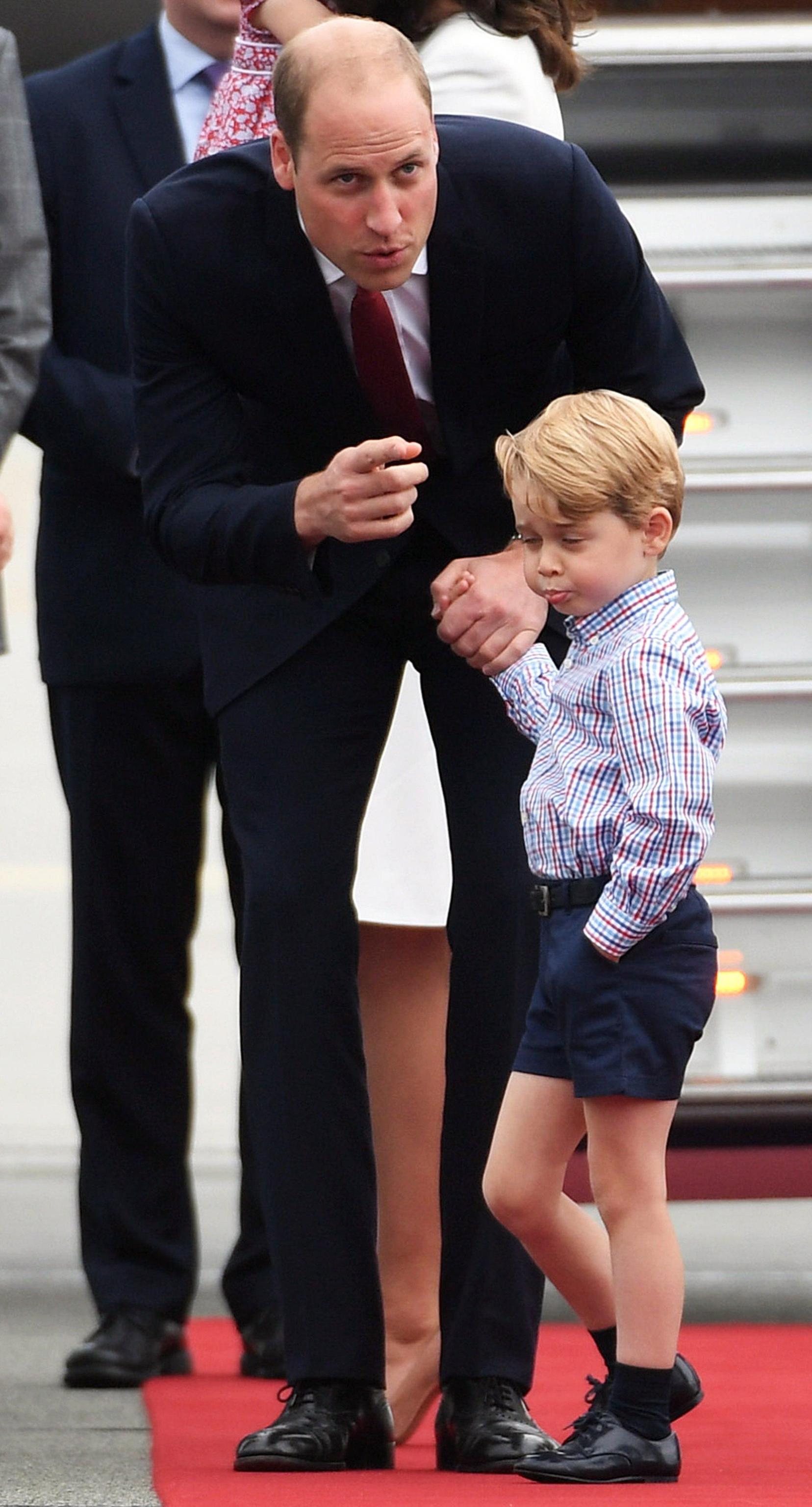 George fa i capricci a Varsavia