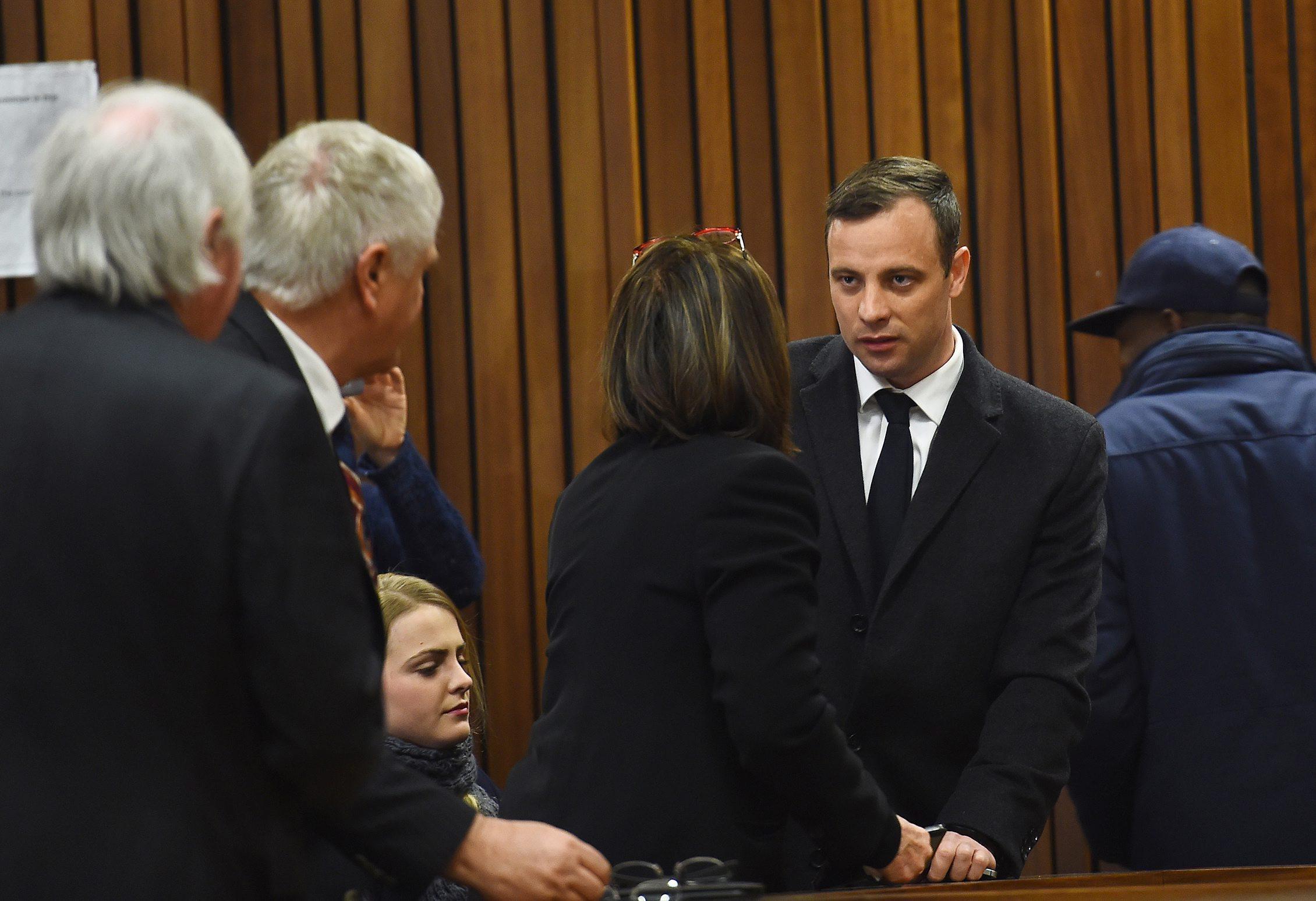 Pistorius ricoverato in ospedale