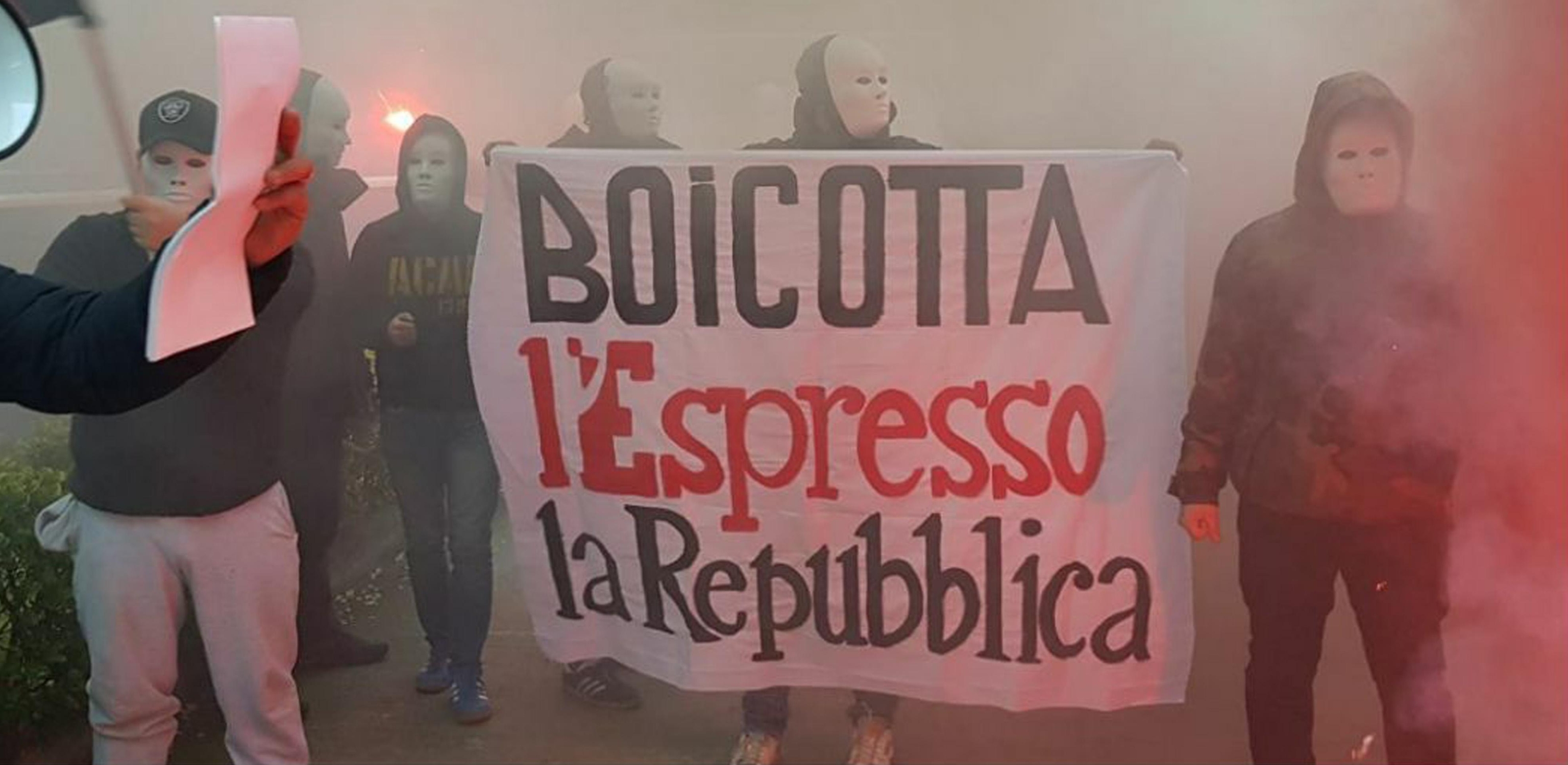 Blitz Forza Nuova fallisce a Torino