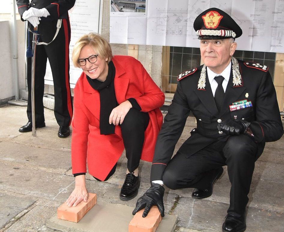 Pinotti,prima pietra nido caserma Genova