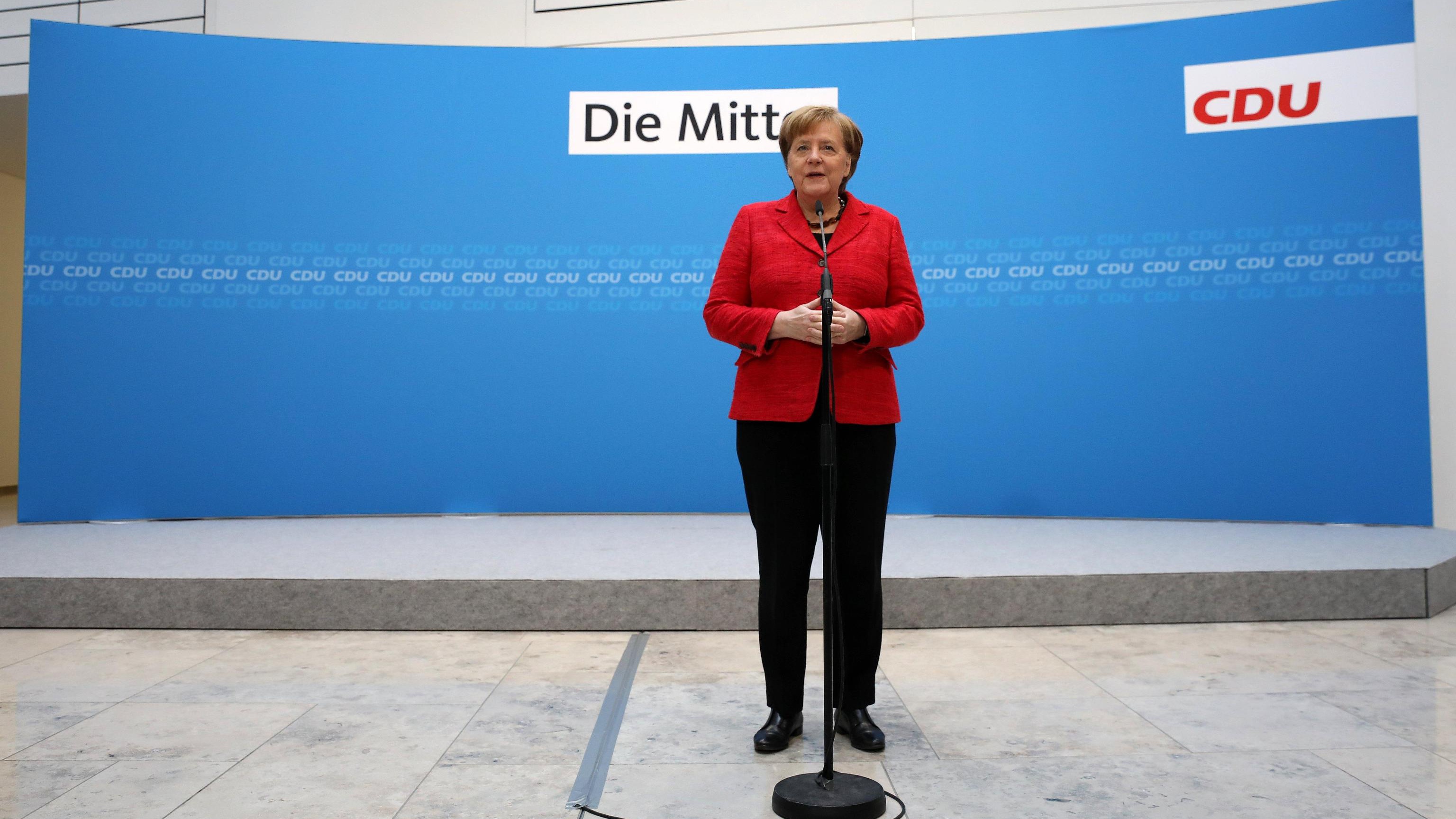 Merkel,'bene sì Spd, ora subito governo'