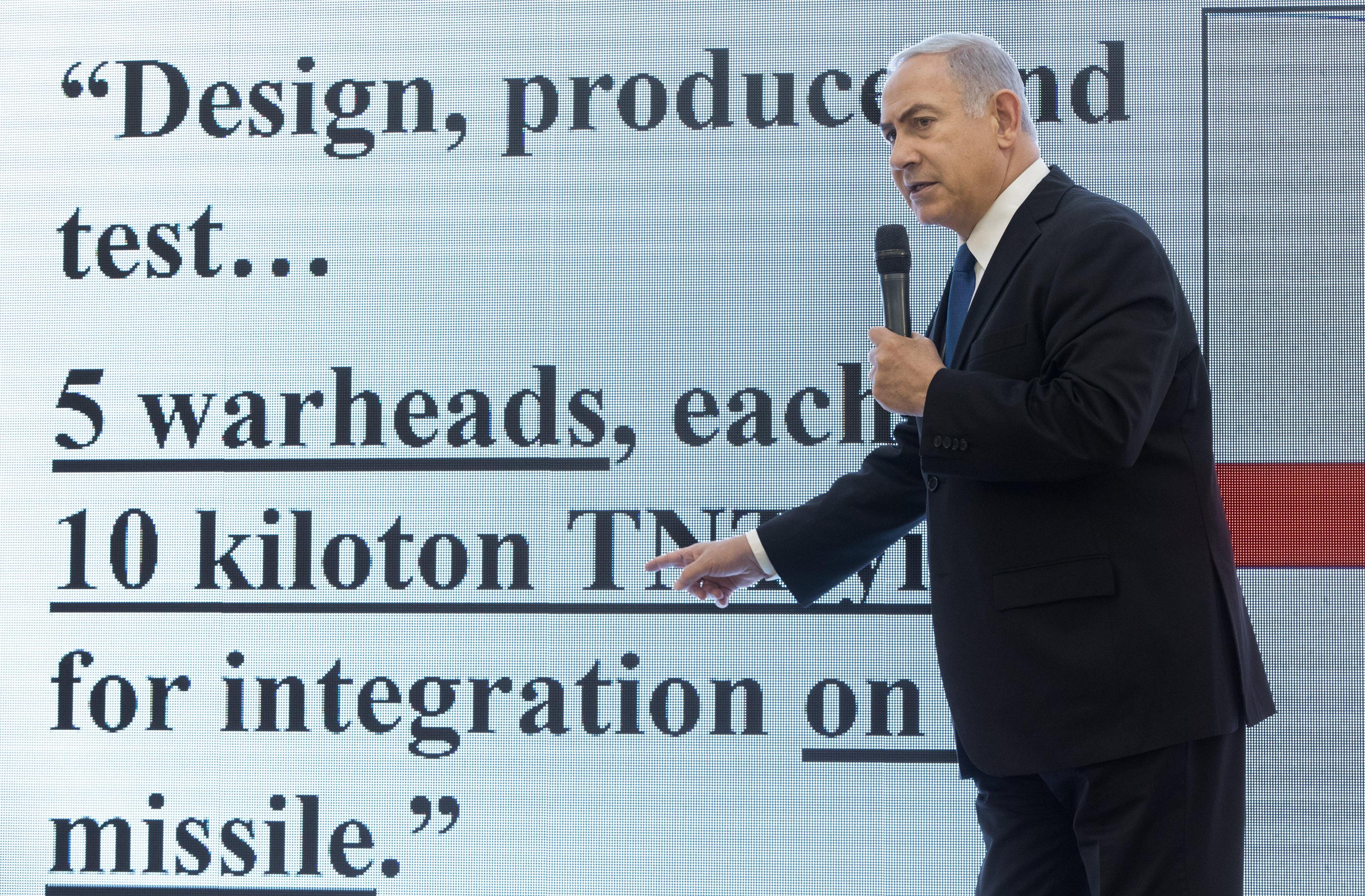 Netanyahu,info su Iran condivise con Usa