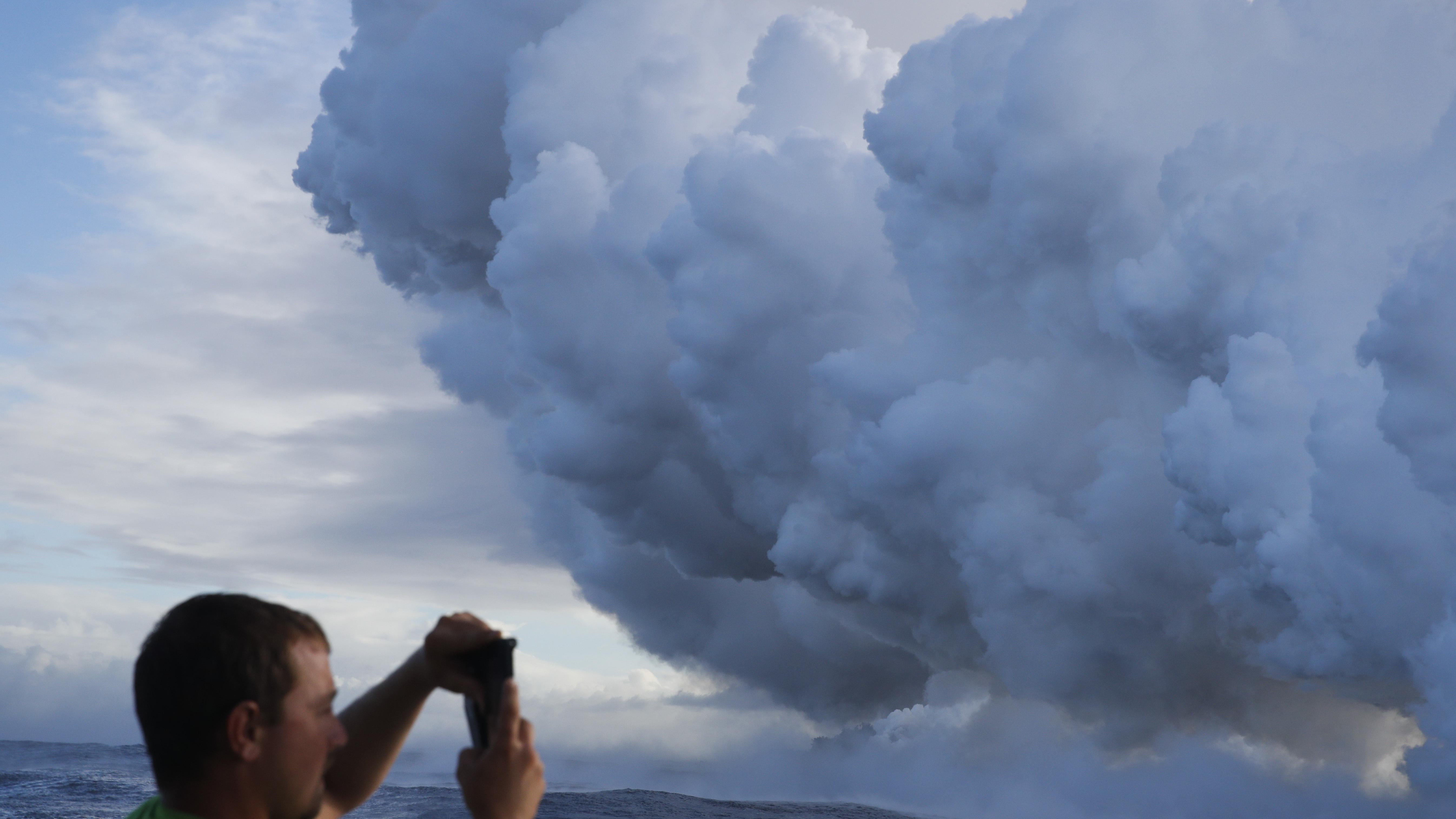 Vulcano Hawaii, arriva nube tossica