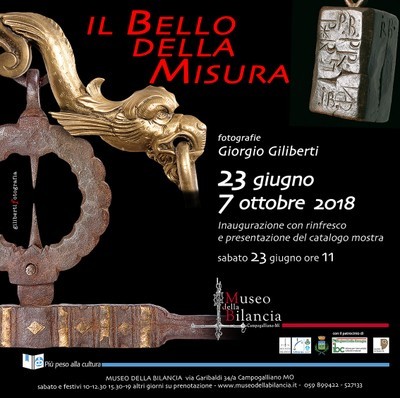 'Il bello della misura', bilance in foto