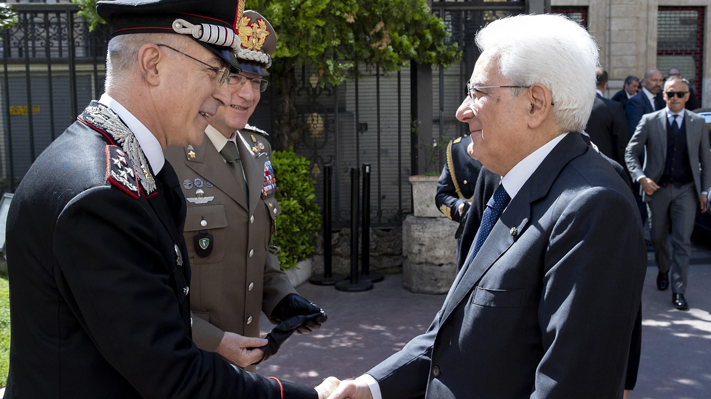Mattarella, Carabinieri presidio libertà