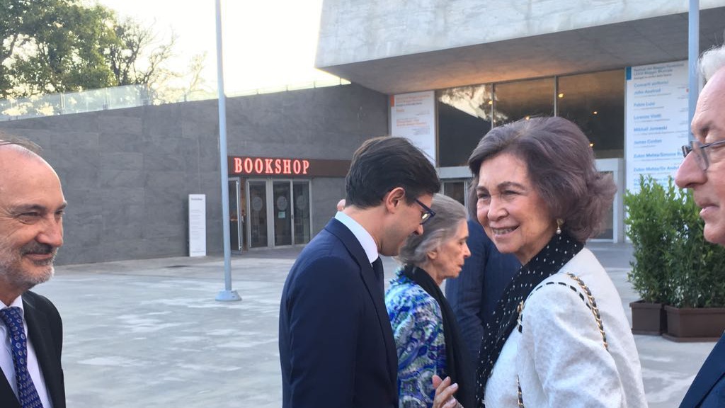 Sofia di Spagna a Firenze per Mehta