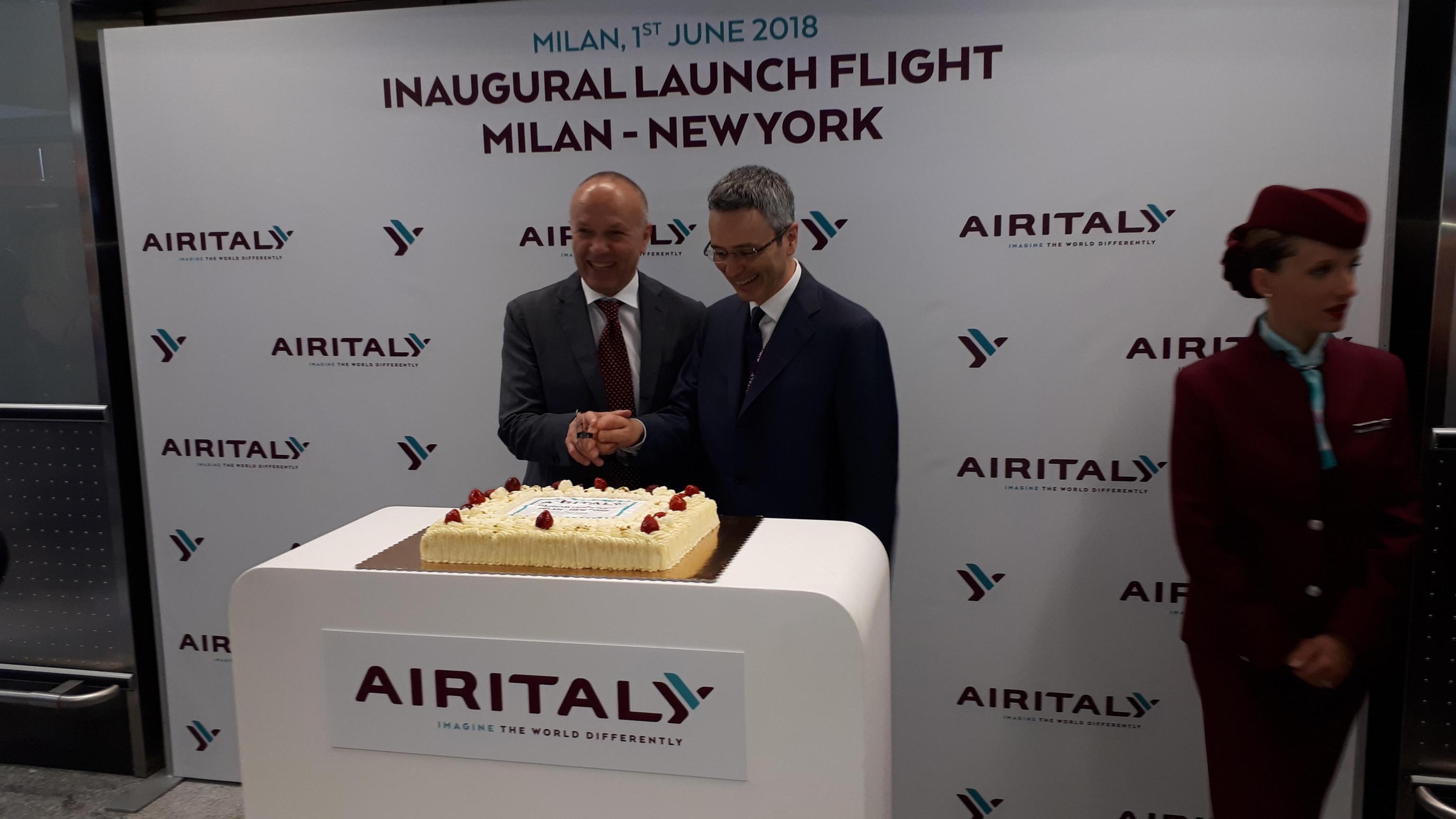 Air Italy vola a New York, non in Borsa