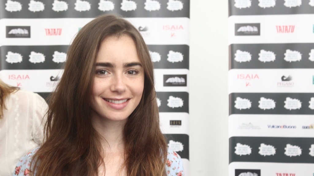 Lily Collins star a Ischia Global Fest