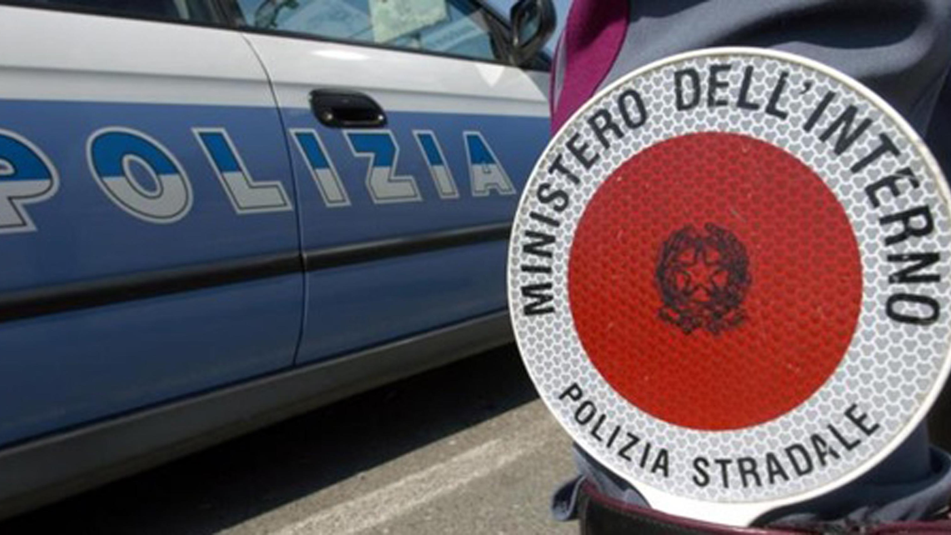 In moto contromano in A14,stop Polstrada