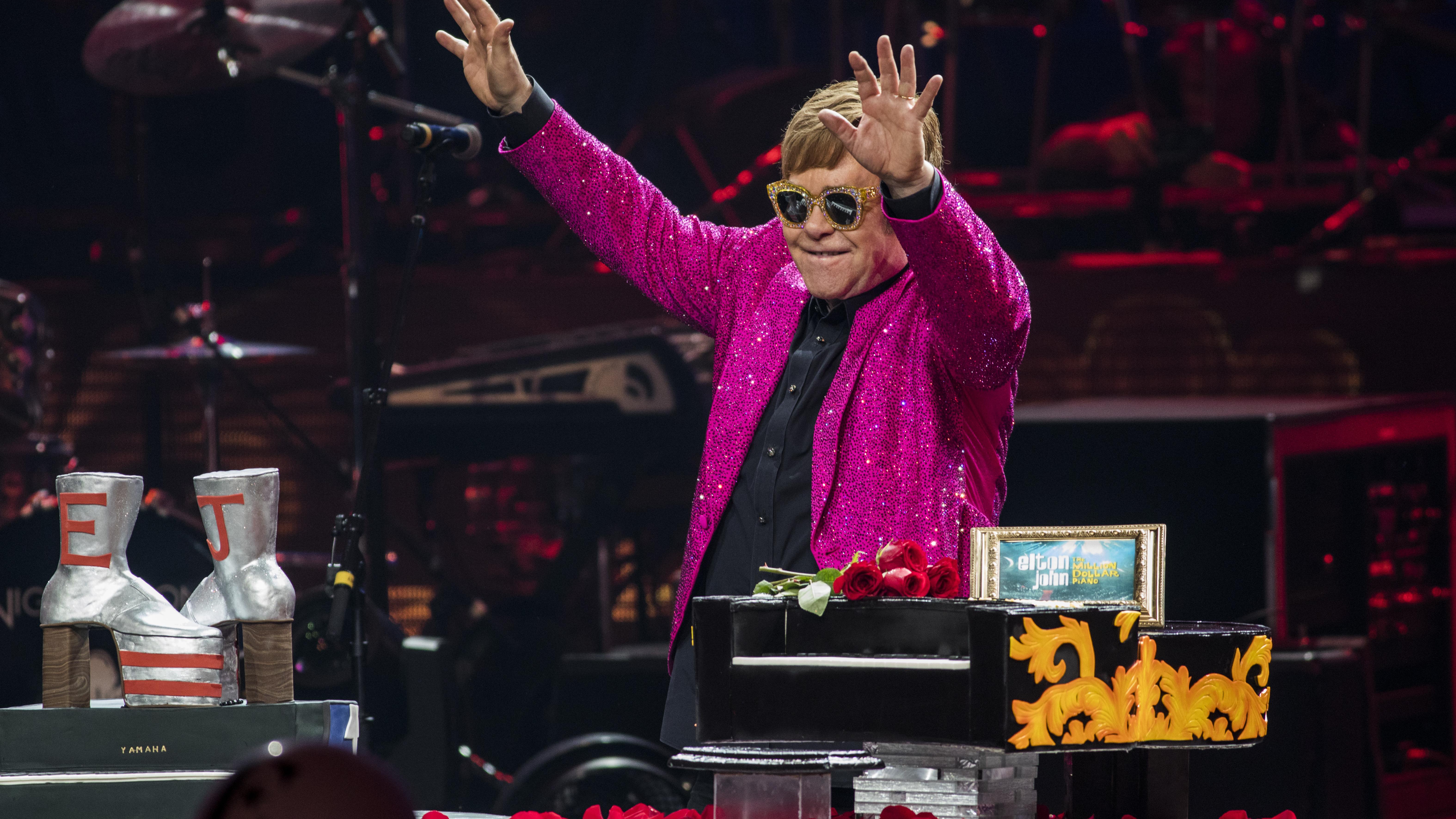 Elton John al Lucca Summer il 7/7/2019