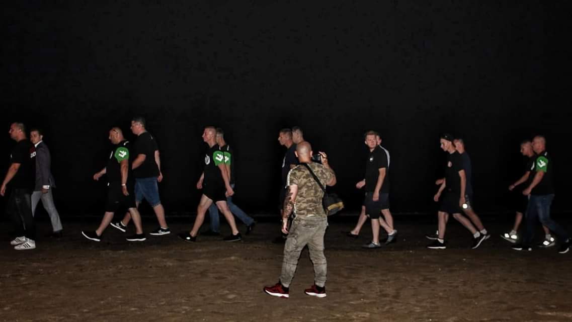 Ronde Forza Nuova e Onr in piagge Rimini