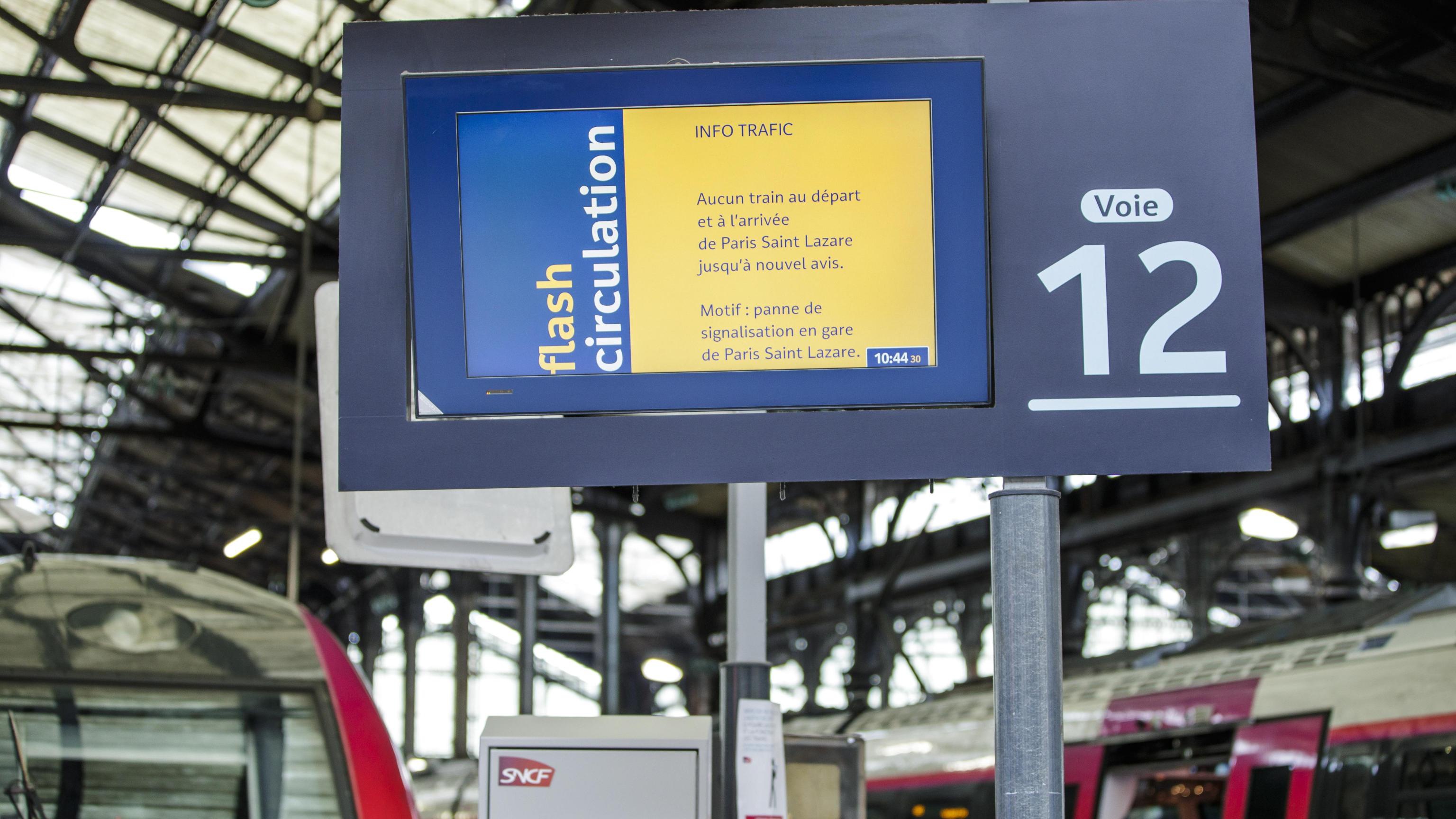 Francia: treni guasti per temporali