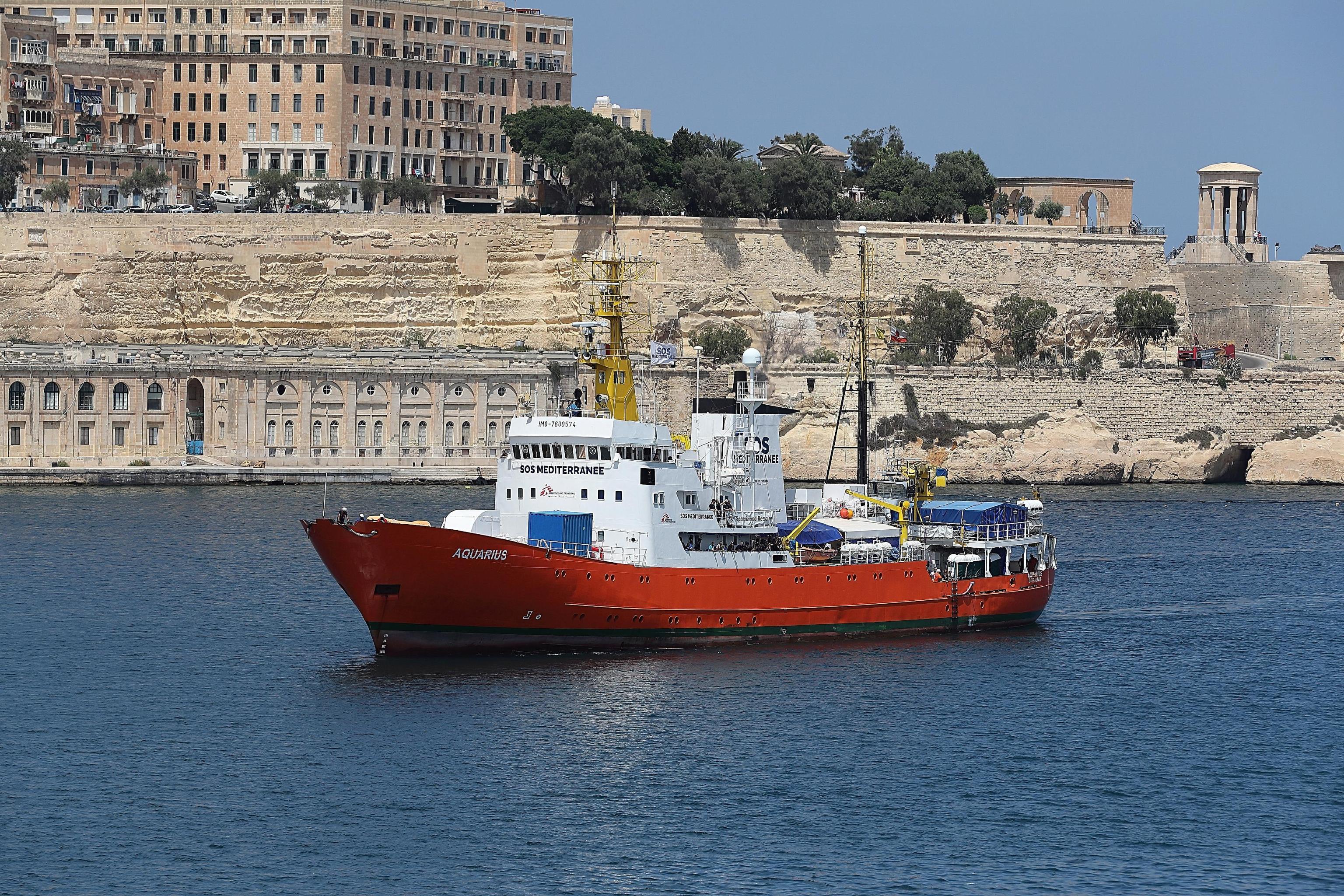 Migranti Aquarius sbarcheranno a Malta