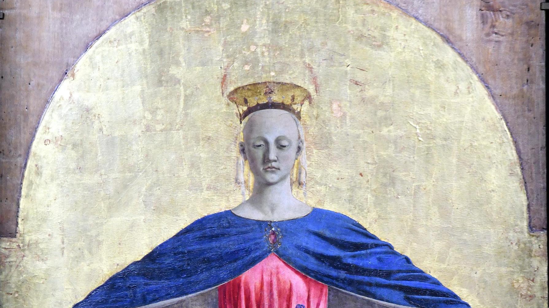 Maddona Misericordia a Ermitage,polemica