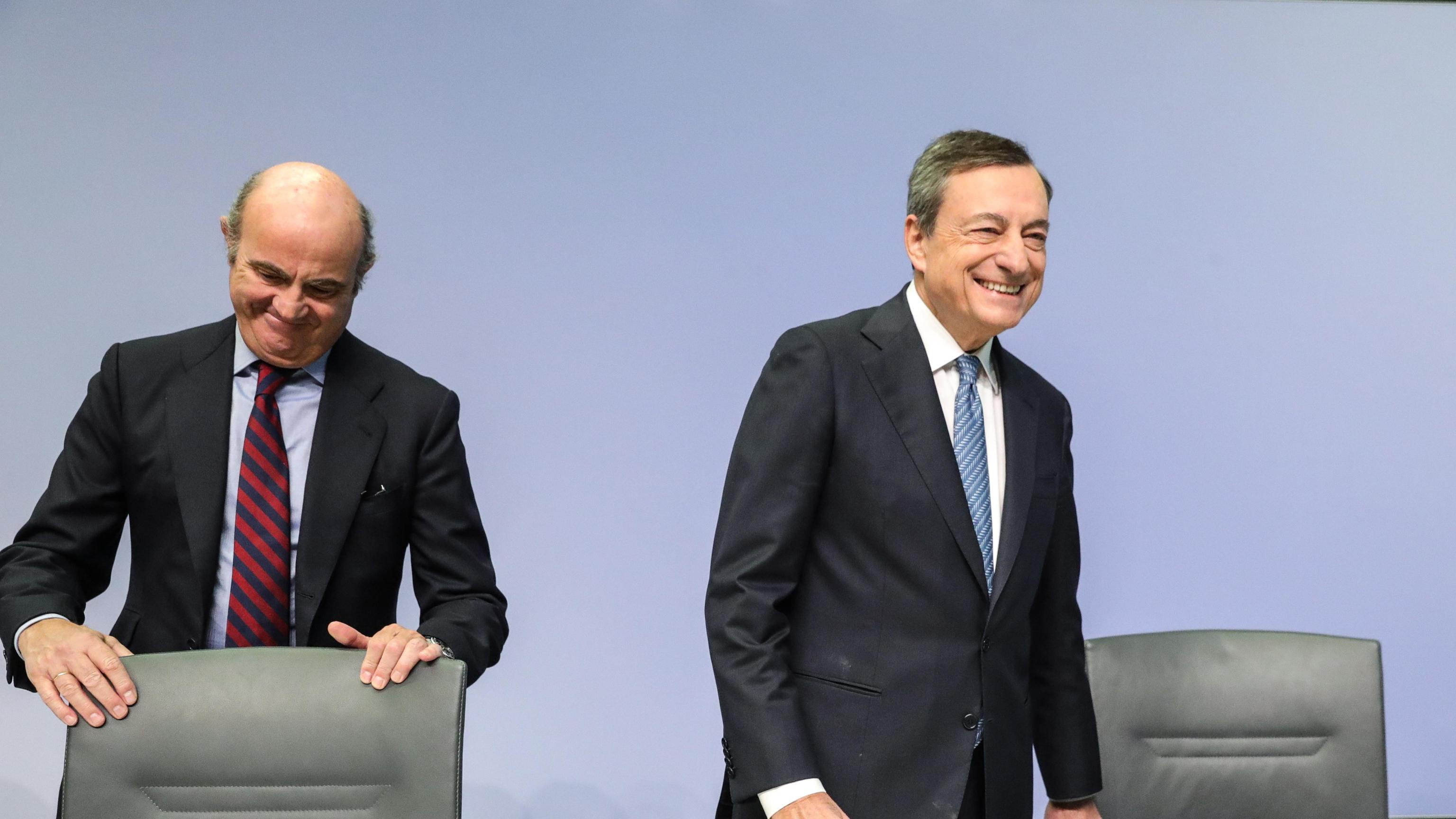 Draghi,spread danneggia capitale banche