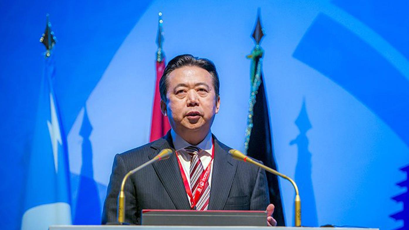 Media, capo Interpol fermato in Cina