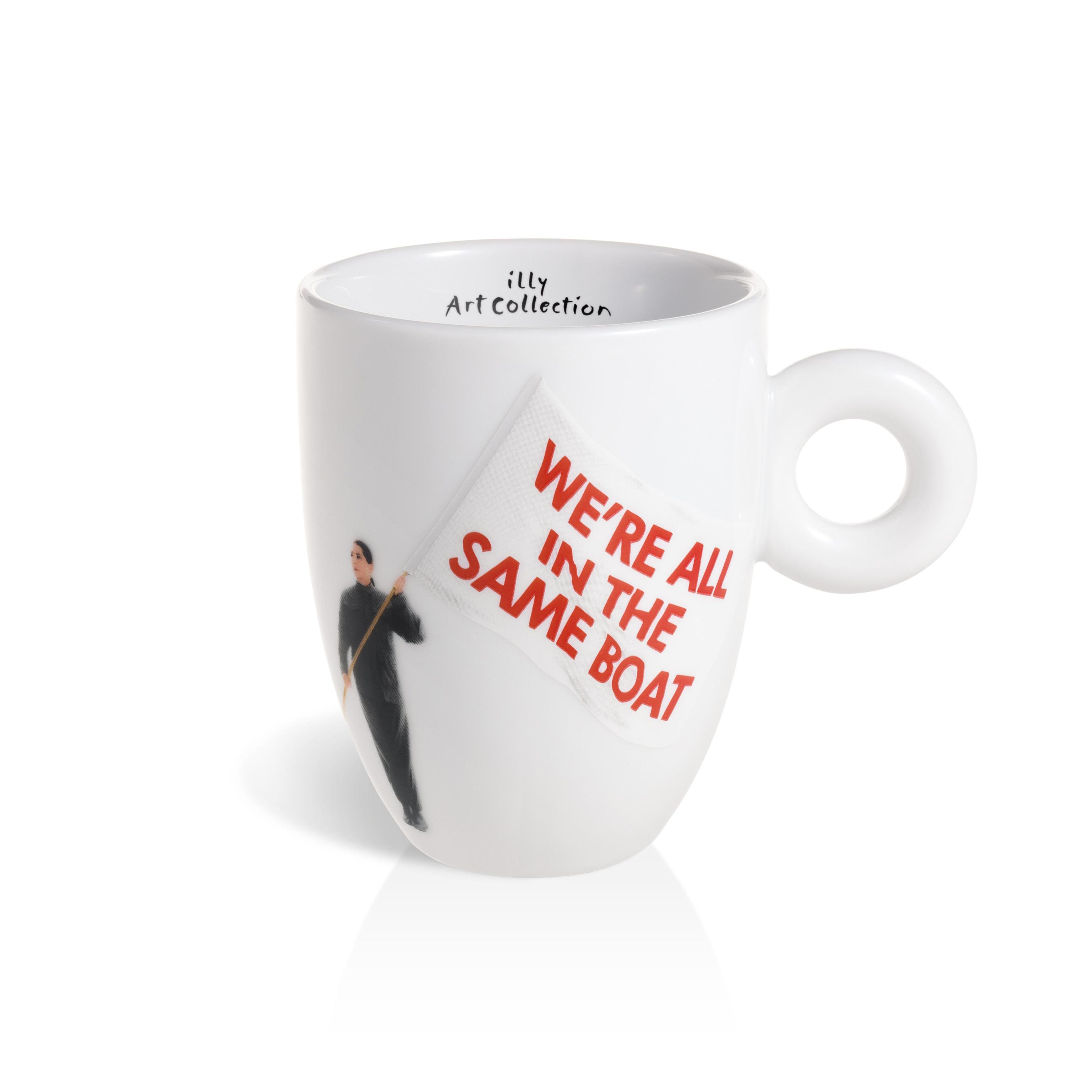 Barcolana 50 Abramovic firma anche mug