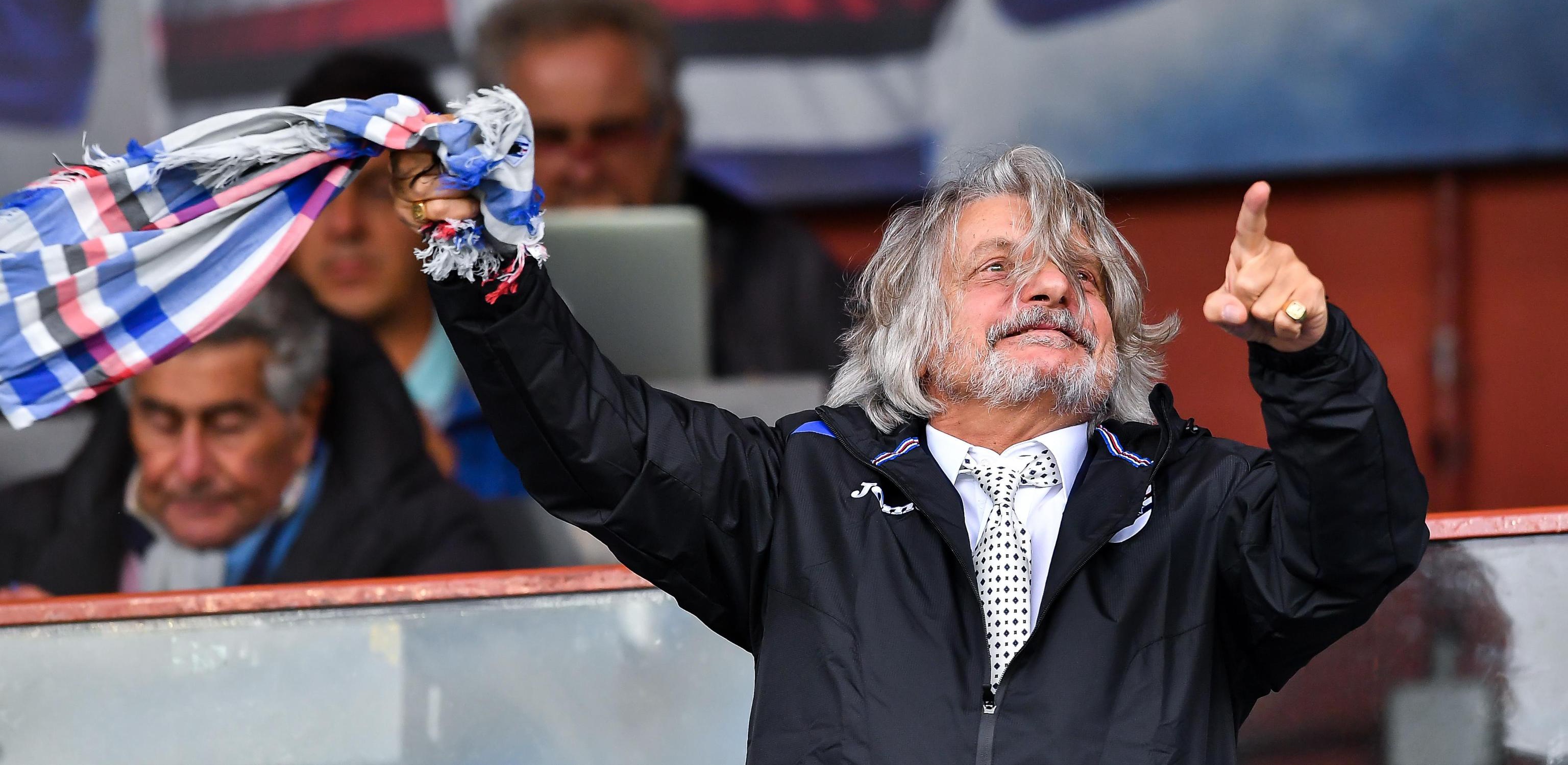 Sequestrati beni presidente Samp Ferrero