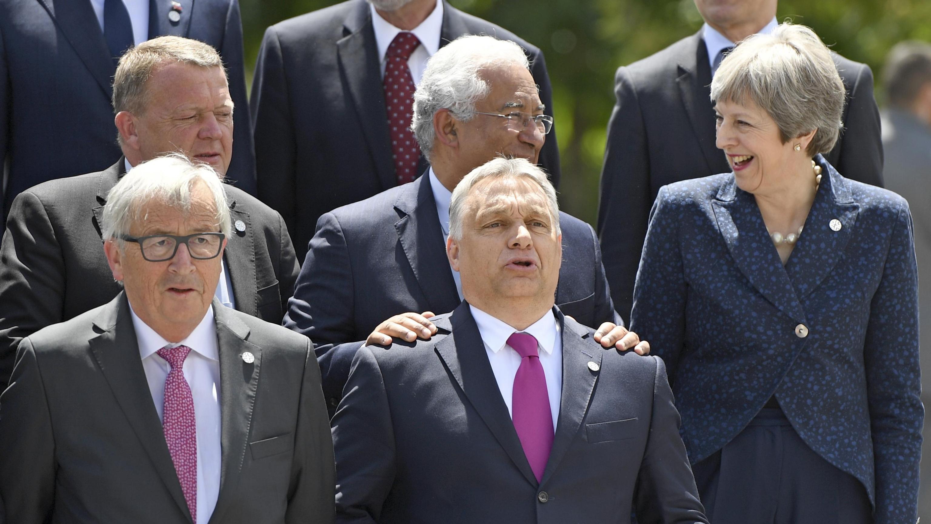 Juncker, Orban all'origine di fake news